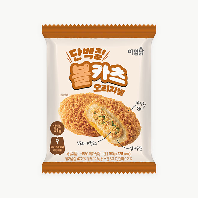 [첫구매전용] 아임닭 단백질 볼카츠 오리지널 1팩