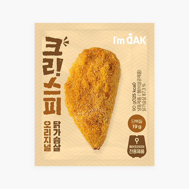 [첫구매전용] 아임닭 크리스피 닭가슴살 오리지널 1팩